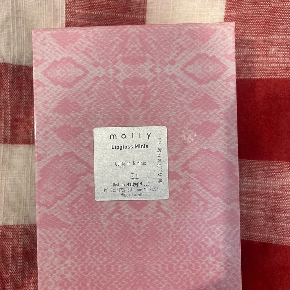 Mally Beauty High Shine Mini Lipgloss 5-piece Set NEW